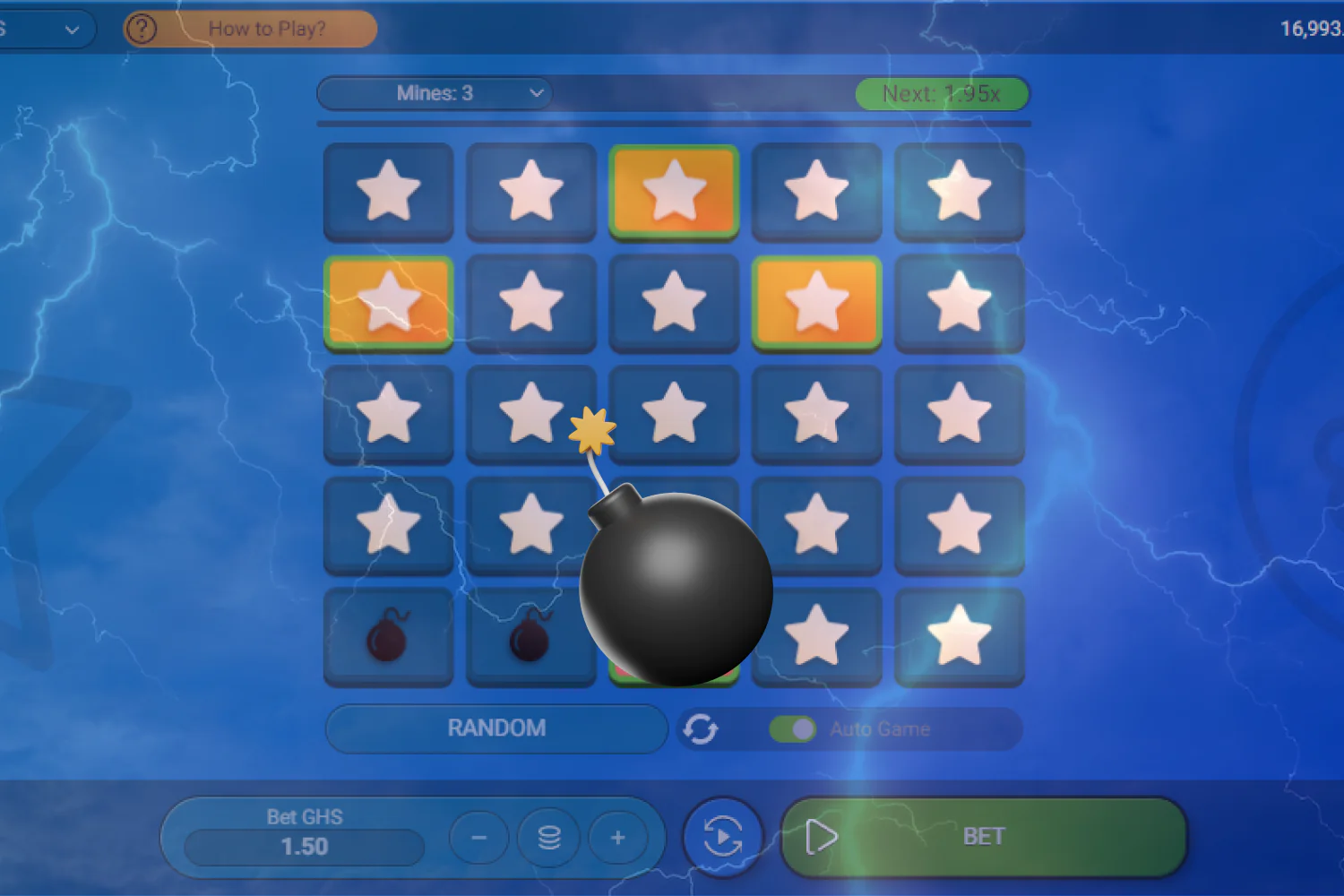 Play Mines in demo mode on the 1win platform